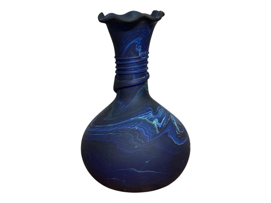 Unrepeatable Phoenician Glass Vase Hand Blown from Palestine