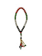 Rosary Beads Palestine Flag Rear Mirror Ornament Imported from Palestine.