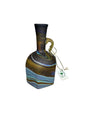 Palestinian Phoenician Hand Blown Glass || Handmade in Palestine || Unique unrepeatable Pattern || 6.5x3 Inch