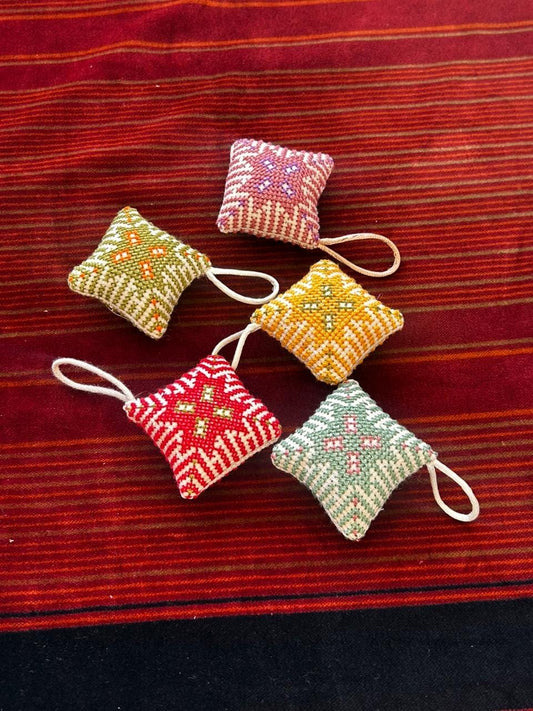 Hand-Embroidered Palestinian Keychain