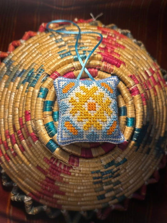 Handmade Embroidered Car Hanging Ornament