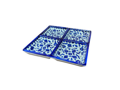 Ceramic Squared Platter Divided || Made in Palestine
