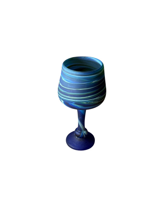 Phoenician Blown Glass Drinkware Cup Handmade in Palestine