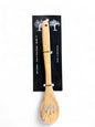 Hand Made Olivewood Cooking Spoon Hand Crafted in Bethlehem Made in Palestine معلقة طبخ خشب زيتون مصنوعة في بيت لحم فلسطين