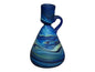 Palestinian Phoenician Blown Glass Vase || Handmade in Palestine || Unique unrepeatable Pattern || 6x4 inch Handmade Gift