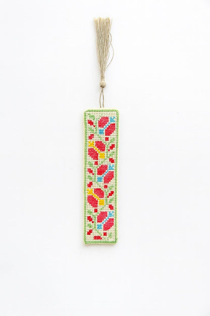 Hand-Embroidered Palestinian Bookmark