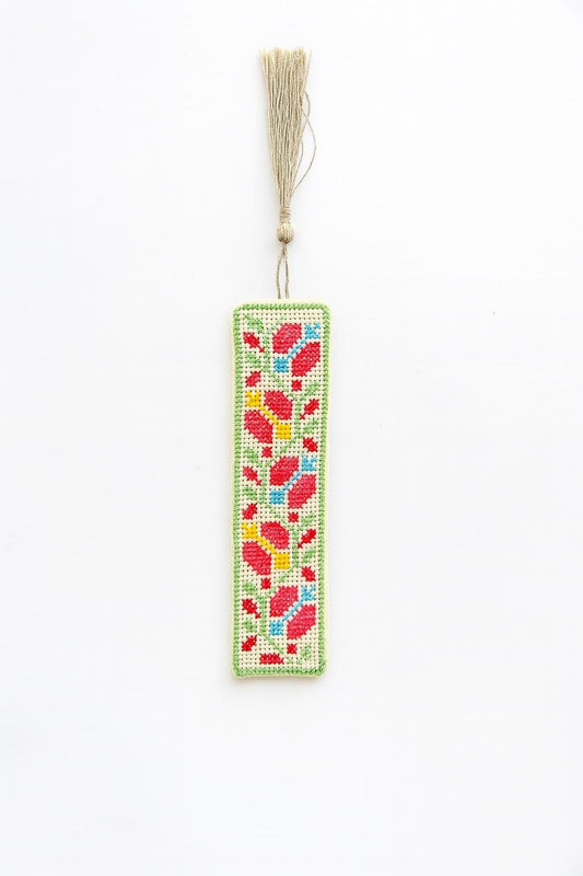 Hand-Embroidered Palestinian Bookmark