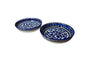 Bowl | Set of 2 Bowls 18 cm flat Bowl Handmade Palestinian Potery